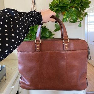 Defender Double Zip Workbag by Fossil.